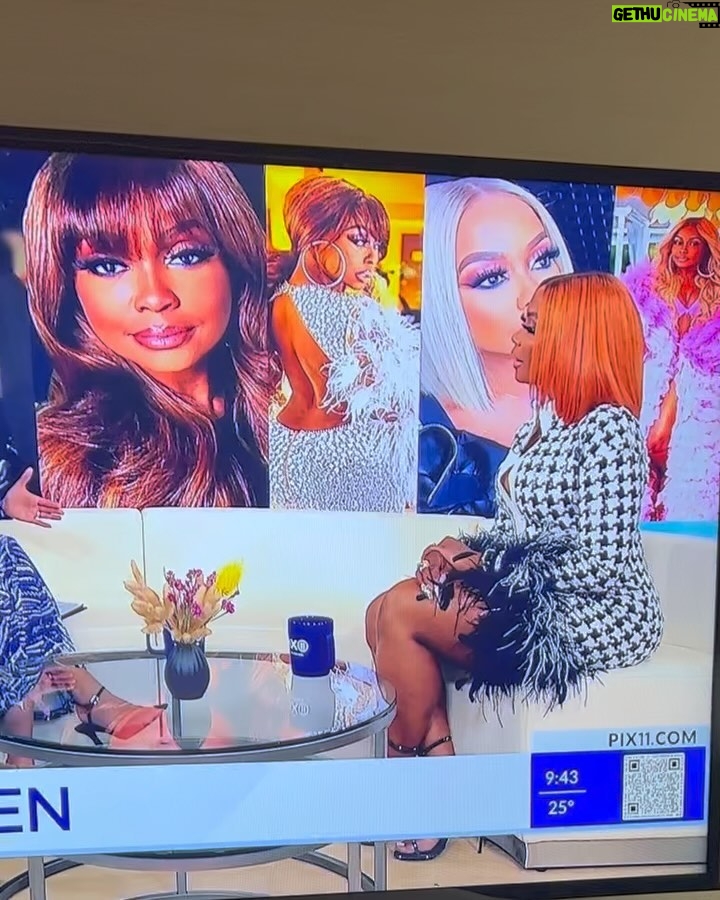 Phaedra Parks Instagram - My NYC Press run was fun & fabulous. Made sure to stop by my girl @sherrieshepherd and show her some love on the @sherrishowtv thanks for everything queen! Following up right after with @pix11news 😘 🎥 see you soon NYC! #married2med #thetraitors #2024 MUA: @makeupbylatisha Dress: @sai.sankoh Hair: @hairbyjessicaking Colorist: @beetbydrek 📸 @andrewwerner New York, New York