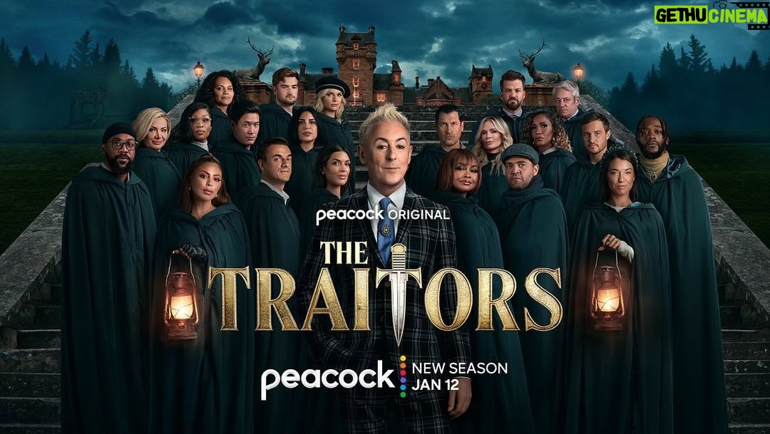 Phaedra Parks Instagram - The games begin January 12!!!!! Season2 of #TheTraitorsUS on @peacock ๐ฐ๐ฅ๐งจโค๏ธโ๐ฅ Scotland, United Kingdom