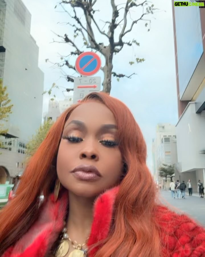 Phaedra Parks Instagram - A #grateful heart is a magnet for #blessings. #happythanksgivng #weekend #travelwithme #travelwithkids Hair: @kendrasboutique ππ½ββοΈ: @beetbydrek π§₯: @thevaultbytheivyshowroom. Shibuya, Tokyo