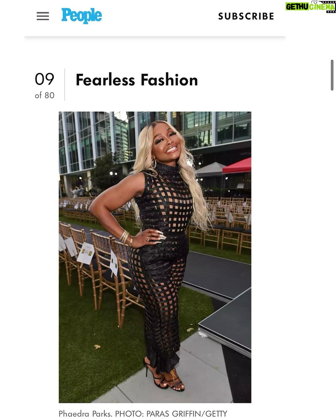 Phaedra Parks Instagram - Life is a party. Dress like it! 🖤🖤 @fashionstatementatl was amazing! S/o to amazing co-chair @fashionado @veronicaflamatl @marlohampton Jumper: @clatural Thanks @usweekly and @people magazines for the love. 😘 #fashion #philanthropy #susangkomen #fashionstatementatl