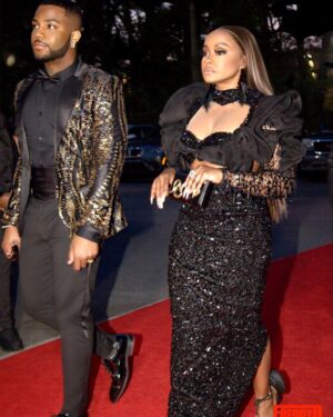 Phaedra Parks Instagram - A time was had! Happy Birthday @qcmceo_p & thanks for having me. 🥂

📸 @freddyopics 
Styled by @fiskanistyle 
MUA @makeupmadnessbycherry 
Hair @beetbydrek