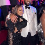 Phaedra Parks Instagram - A time was had! Happy Birthday @qcmceo_p & thanks for having me. 🥂 📸 @freddyopics Styled by @fiskanistyle MUA @makeupmadnessbycherry Hair @beetbydrek Black Ball