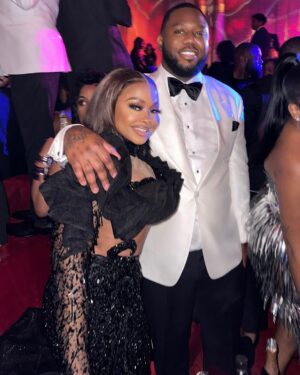 Phaedra Parks Instagram - A time was had! Happy Birthday @qcmceo_p & thanks for having me. 🥂

📸 @freddyopics 
Styled by @fiskanistyle 
MUA @makeupmadnessbycherry 
Hair @beetbydrek