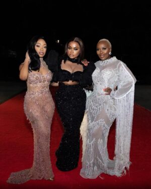 Phaedra Parks Instagram - A time was had! Happy Birthday @qcmceo_p & thanks for having me. 🥂

📸 @freddyopics 
Styled by @fiskanistyle 
MUA @makeupmadnessbycherry 
Hair @beetbydrek
