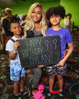Phaedra Parks Instagram - Today my #President was born! #happybirthday #Dylan #MrPresident #10 #BoyMom 🥳🎉🎈