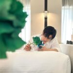Phakphum Romsaithong Instagram – ,,, Greeny Is Lovely🌹💚 ,,,