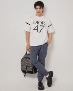 Phakphum Romsaithong Instagram - ,,, A Combination Of Formal And Informal. ,,, @dior . . #DiorSpring24 Bangkok, Thailand