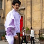 Phakphum Romsaithong Instagram - ,,, How Do You Think? ,,, 🤘🏻 . . @Dior #Dior #DiorWinter23 #DiorSS24 Paris, France