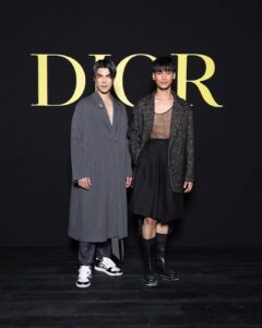 Phakphum Romsaithong Instagram - ,,, Photo-Call Before An Amazing Show🙃 ,,, 26/09/23 . . @Dior #Dior #DiorSS24 Jardin Des Tuileries Paris