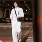 Phakphum Romsaithong Instagram - ,,, OTW To Paris, See You Very Soon😚 ,,, . . @Dior #Dior #DiorSS24 Dubai International Airport Departure - Gate A20
