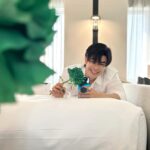 Phakphum Romsaithong Instagram – ,,, Greeny Is Lovely🌹💚 ,,,