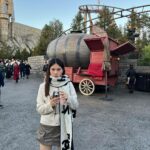 Phantira Pipityakorn Instagram - 🍺 "I Shouldn't Have Said That. I Should Not Have Said That!" - Rubeus Hagrid🪄🚂🫧 #mintiratravelwnoregrets Universal Studio, Osaka Japan