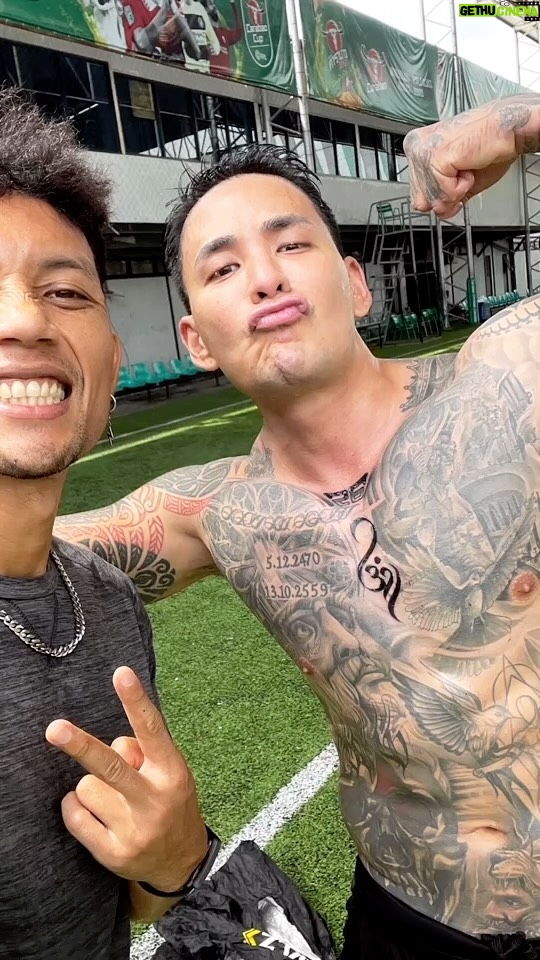 Pharanyu Rojanawuttitham Instagram - ฝึกเยอะๆจะได้เก่งๆๆ🔥🔥🔥🔥🔥ออกกำลัง @jetdo_jong ขอบคุณจารย์ ค่อยๆเป็นค่อยๆไป#เพื่อสุขภาพ#ฟุตบอล