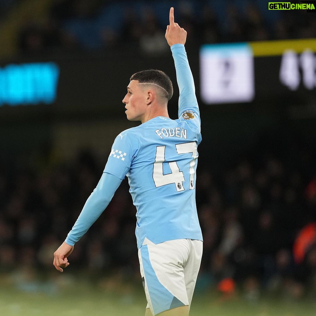 Phil Foden Instagram - +3 on a school night 👌 Etihad Stadium