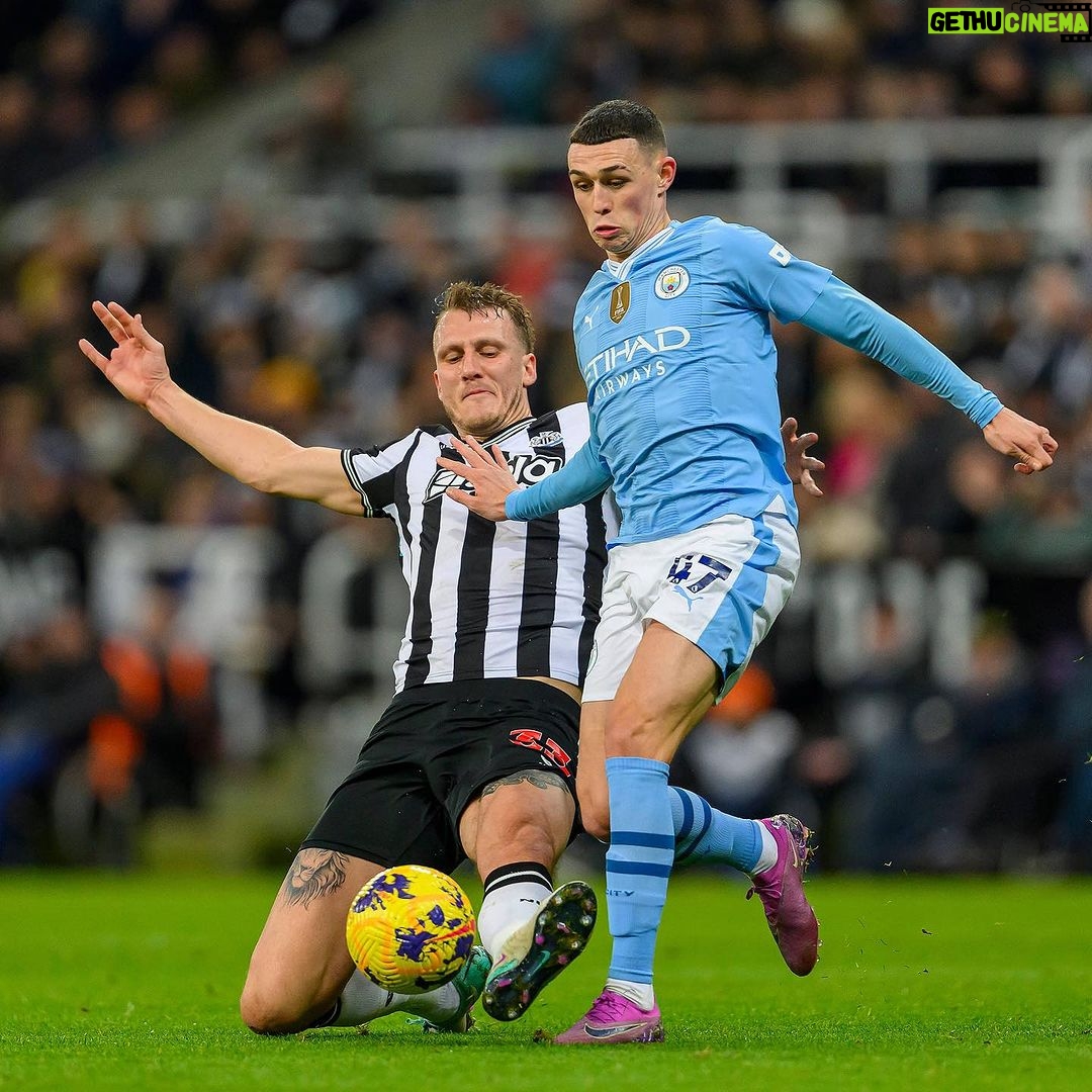 Phil Foden Instagram - Great day out! Buzzin with the win 💪🏻 Nice to have you back @kevindebruyne 👑 St James' Park
