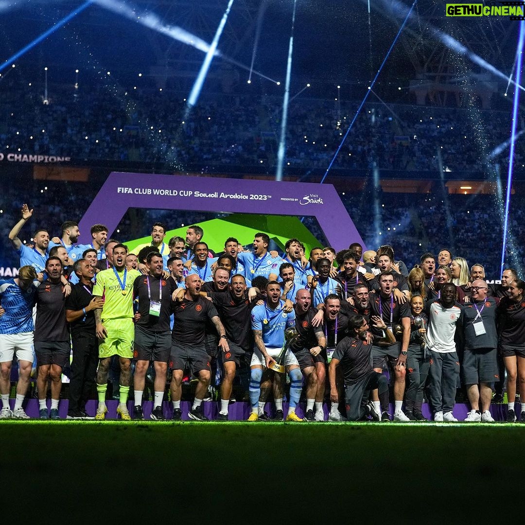 Phil Foden Instagram - CHAMPIONS OF THE WORLD! 🩵🌍 Wow 🙏🏻 King Abdullah Sports City