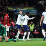 Phil Foden Instagram – Another win at Wembley with a special tribute to Sir Bobby 🏴󠁧󠁢󠁥󠁮󠁧󠁿❤️ Wembley Stadium