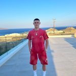Phil Foden Instagram - Greetings from Greece ✌🏼🇬🇷 Mykonos, Greece