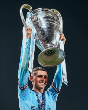 Phil Foden Instagram - Champions of Europe!!!! This club man, what a dream come true 🤩🩵🏆