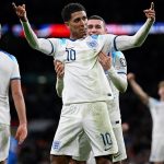 Phil Foden Instagram – Our #EURO2024 place secured 🔒 Proud of this team 🦁 Wembley Stadium