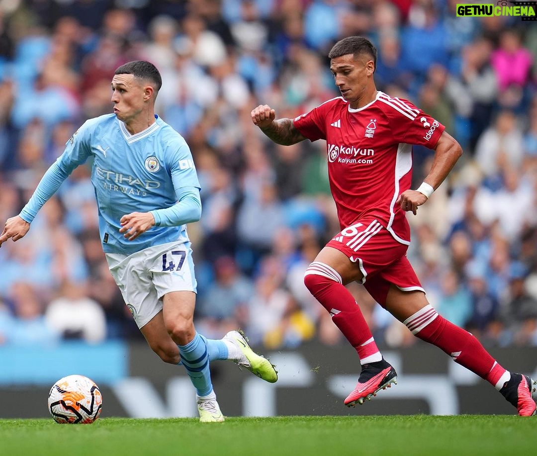 Phil Foden Instagram - Another W 😎 Nice to get a goal too 🙏🏻 Etihad Stadium