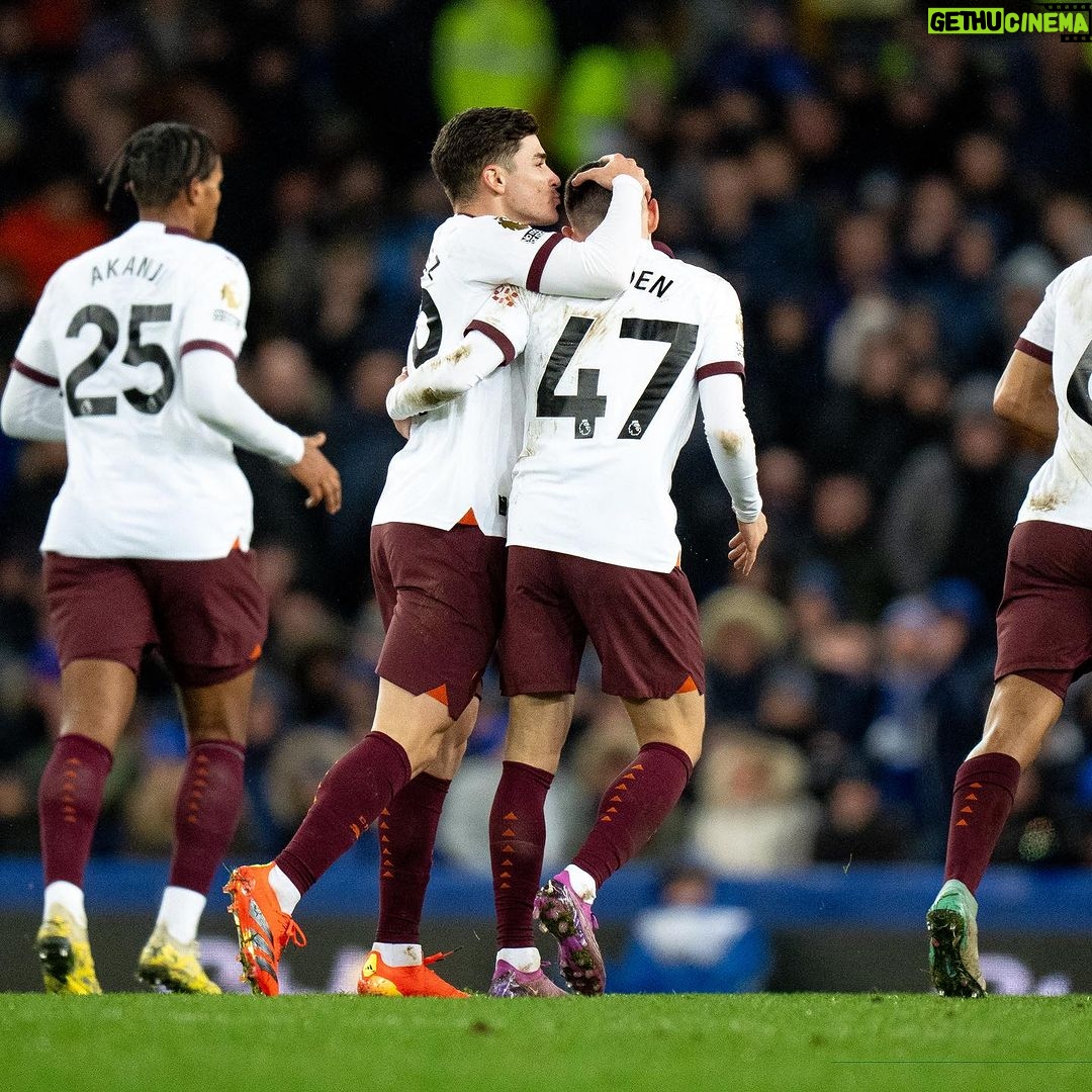 Phil Foden Instagram - Just what we needed!! Get innn 👊🏻 Away support was class 👏🏻 Goodison Park
