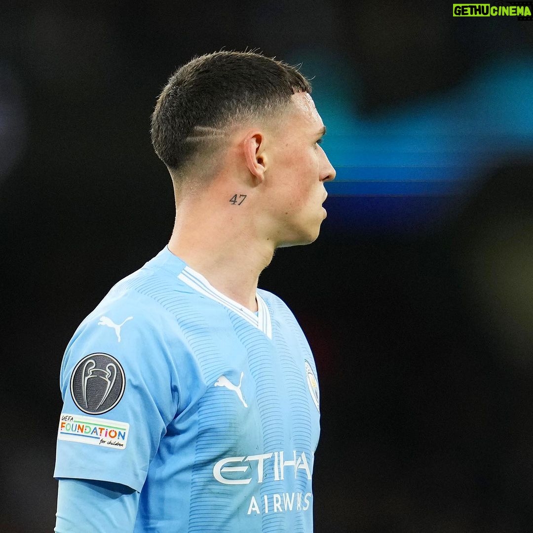 Phil Foden Instagram - Champions League nights are back… Etihad Stadium