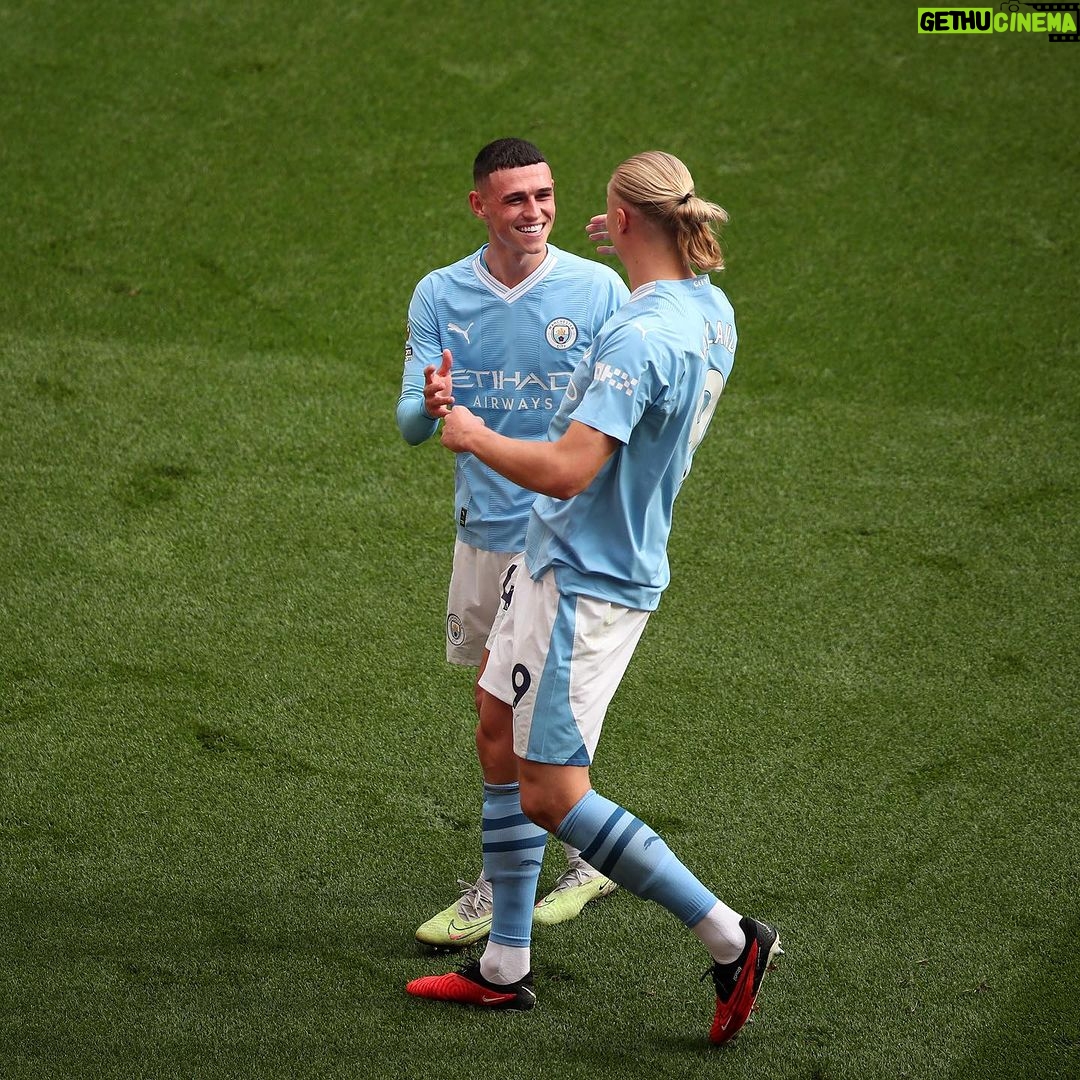 Phil Foden Instagram - What Saturday’s are made for! 🏡⚽️ Etihad Stadium