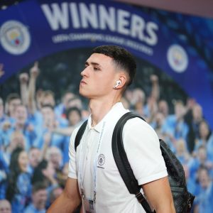 Phil Foden Instagram - Another one 🏆🙏🏻 So grateful to be part of this team 🩵