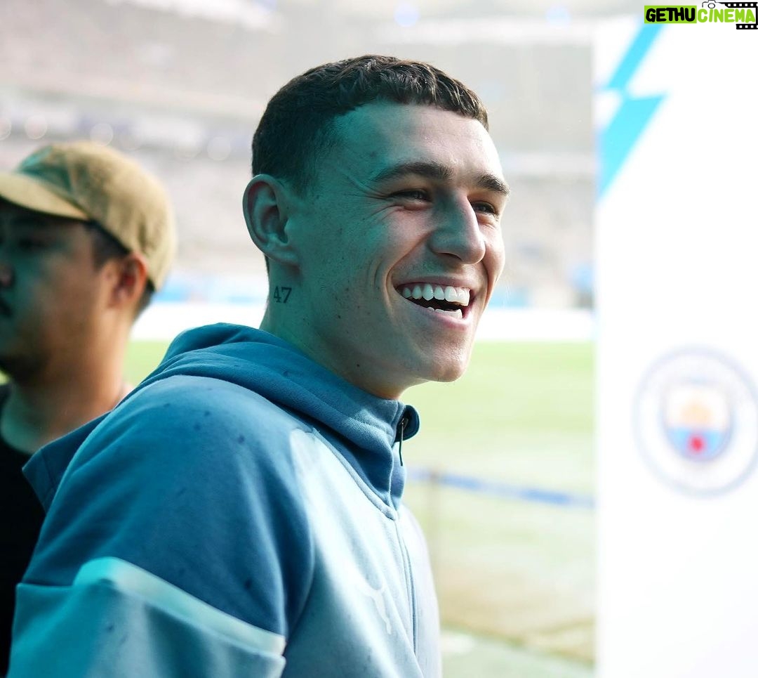 Phil Foden Instagram - Pre-season part 2: Seoul 🇰🇷 What a trip 🩵 Seoul, Korea