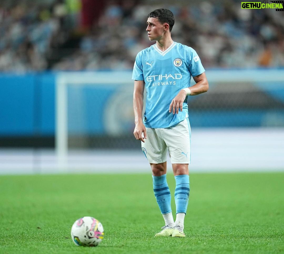 Phil Foden Instagram - Pre-season part 2: Seoul 🇰🇷 What a trip 🩵 Seoul, Korea