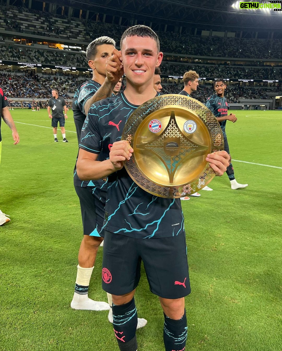 Phil Foden Instagram - Thank you, Tokyo 🇯🇵🩵 Tokyo, Japan