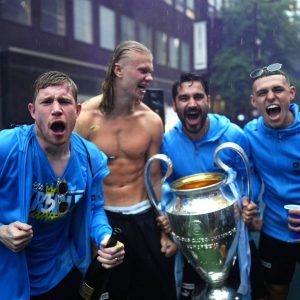 Phil Foden Instagram - About yesterday 🤩🩵 

🏆🏆🏆