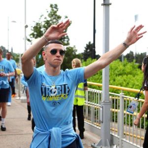 Phil Foden Instagram - About yesterday 🤩🩵 

🏆🏆🏆