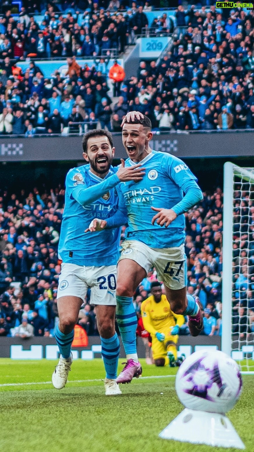 Phil Foden Instagram - Loves a goal against United ‘R Phil 🤩 Etihad Stadium
