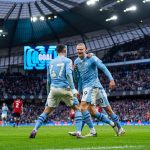 Phil Foden Instagram - Derby day delight! 👊🏻🔵 Etihad Stadium