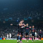 Phil Foden Instagram - Love a Champions League night 👊🏻 Shoutout to the travelling fans too 👏🏻🩵 Parken - København