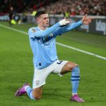 Phil Foden Instagram - Buzzzinnnnn! What a night 🎩⚽️ So grateful 🙏🏻 Brentford Community Stadium