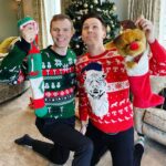 Phil Lester Instagram - HE’S BEEN! We’ve had these stockings since we were kids. looks like rudolph has been through a lot. Merry Christmas everyone ✨🎄