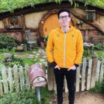 Phil Lester Instagram - Lester of the rings Hobbiton, New Zealand, Lord of the Rings Film Set.