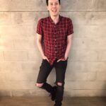 Phil Lester Instagram - Decided to embrace the warm USA weather and finally #FreeTheKnee Walt Disney Theatre At Dr Philips Center for the Performing Arts