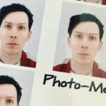 Phil Lester Instagram - ‪My new forehead is officially in my passport! If emo hair comes back in style next year I will be mad ‬