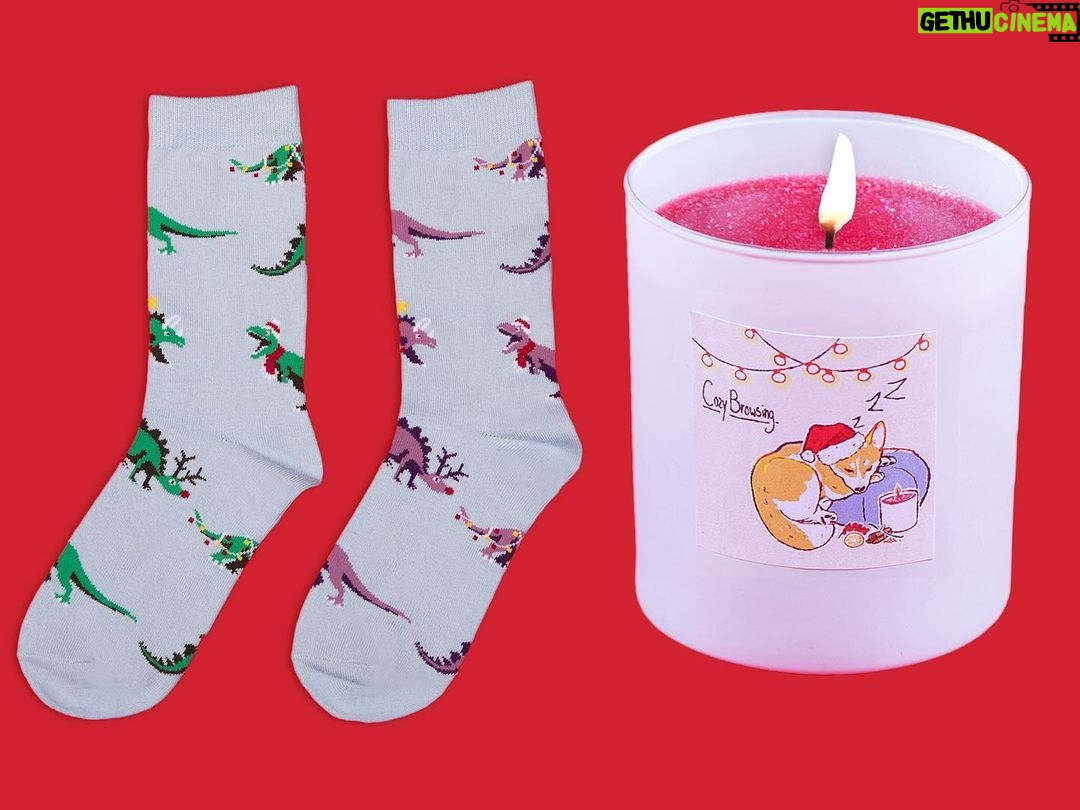Phil Lester Instagram - The Dan and Phil shops have combined for the festive season and Iβm excited to share with you my cozy browsing collection! Featuring comfy pyjamas in collab with @cyarine, a festive candle, my very own hot chocolate blend and some slightly odd dinosaur socks! ππ―π€βοΈ Use code BLACKFRIDAY for 10% off! danandphilshop.com