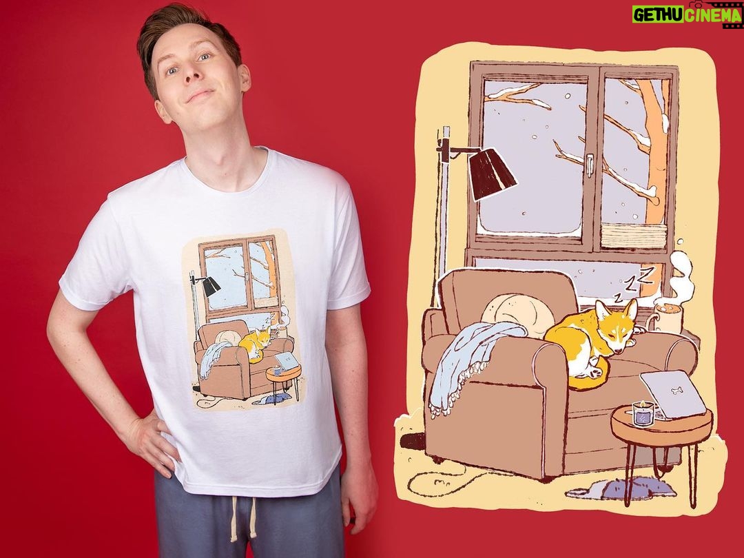 Phil Lester Instagram - The Dan and Phil shops have combined for the festive season and Iβm excited to share with you my cozy browsing collection! Featuring comfy pyjamas in collab with @cyarine, a festive candle, my very own hot chocolate blend and some slightly odd dinosaur socks! ππ―π€βοΈ Use code BLACKFRIDAY for 10% off! danandphilshop.com