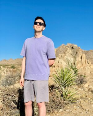 Phil Lester Instagram - Lilac lad
