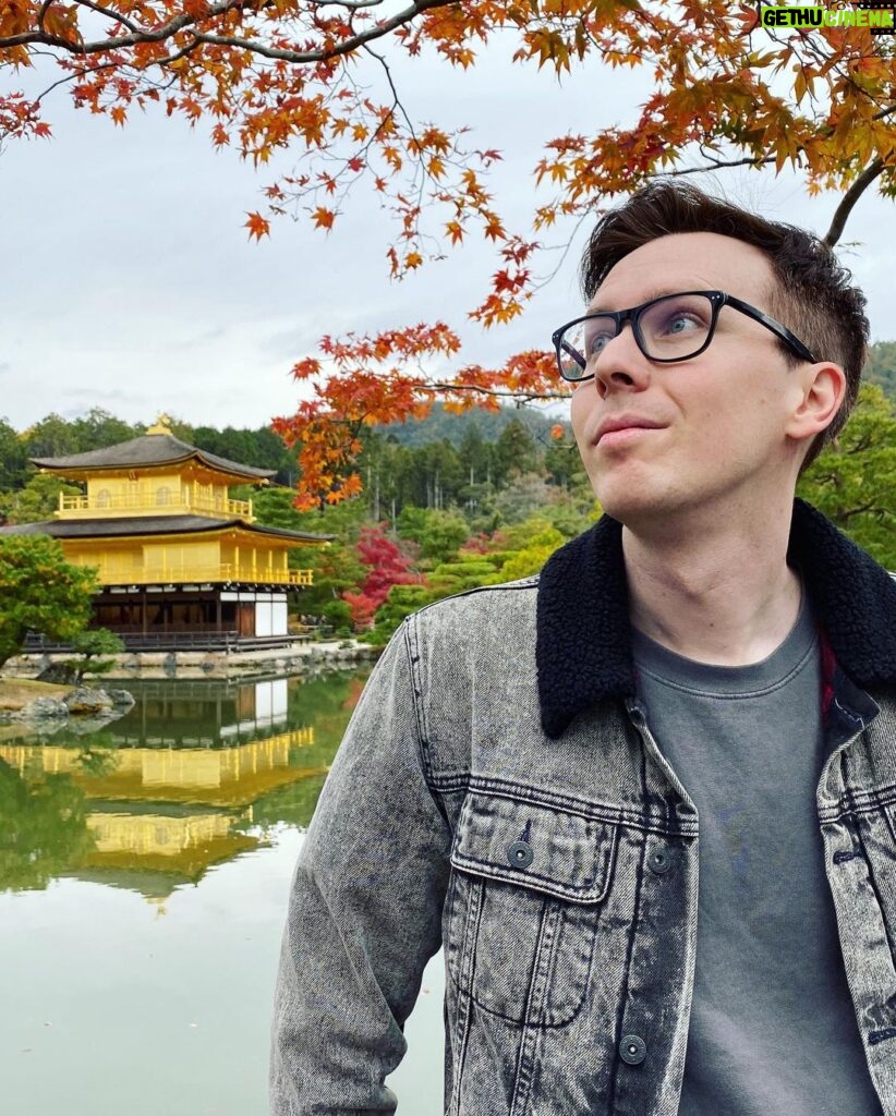 Phil Lester Instagram - One year since Japan!! As I haven’t been outside since then I thought I’d share some more mems 🍂🦌☕️🇯🇵 Also swipe to the end for a fluffy surprise