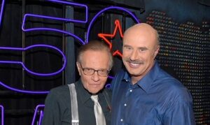 Phil McGraw Instagram - Larry King was a true pioneer. The world has lost a broadcast icon. More personally I have lost a genuine, valued friend. His support over the last 25 years extended so far beyond “on air.” I will miss our private talks, his great sense of humor, and his never ending curiosity. I so admired Larry’s passion as a father to Chance and Cannon. Rest well, my friend. Robin and I have you and your family in our prayers.