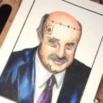 Phil McGraw Instagram - Suddenly rethinking my stance on face tattoos. @postmalone who’s your guy? Art: @carts_arts