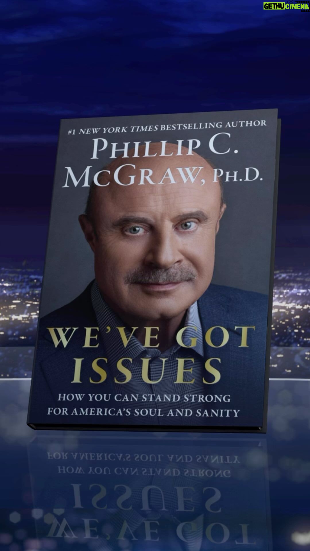 Phil McGraw Instagram - 📚 Exciting News! Pre-order Dr. Phil’s highly anticipated new book, ‘We’ve Got Issues: How You Can Stand Strong for America’s Soul and Sanity.’ 🇺🇸 Let’s dive into this insightful journey together. Pre-order now! Link in bio. #DrPhil #NewBook #WeveGotIssues #StandStrong #america