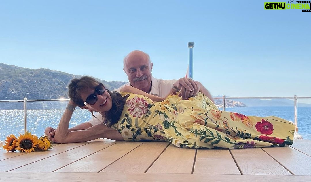 Phil McGraw - 39.5K Likes - Forty seven years and counting and she can still hop up on the table! Been together since she was 19!! Happy Anniversary Robin. I love you! #anniversary #portocervo #bonifacio